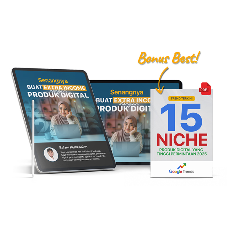 SENANGNYA BUAT INCOME DENGAN PRODUK DIGITAL